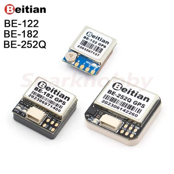 Beitian BE-122 BE-182 BE-252Q moduł GPS M10050 Chip GNSS GMOUSE z kompasem do dronów ze stałopłatami RC daleki zasięg FPV