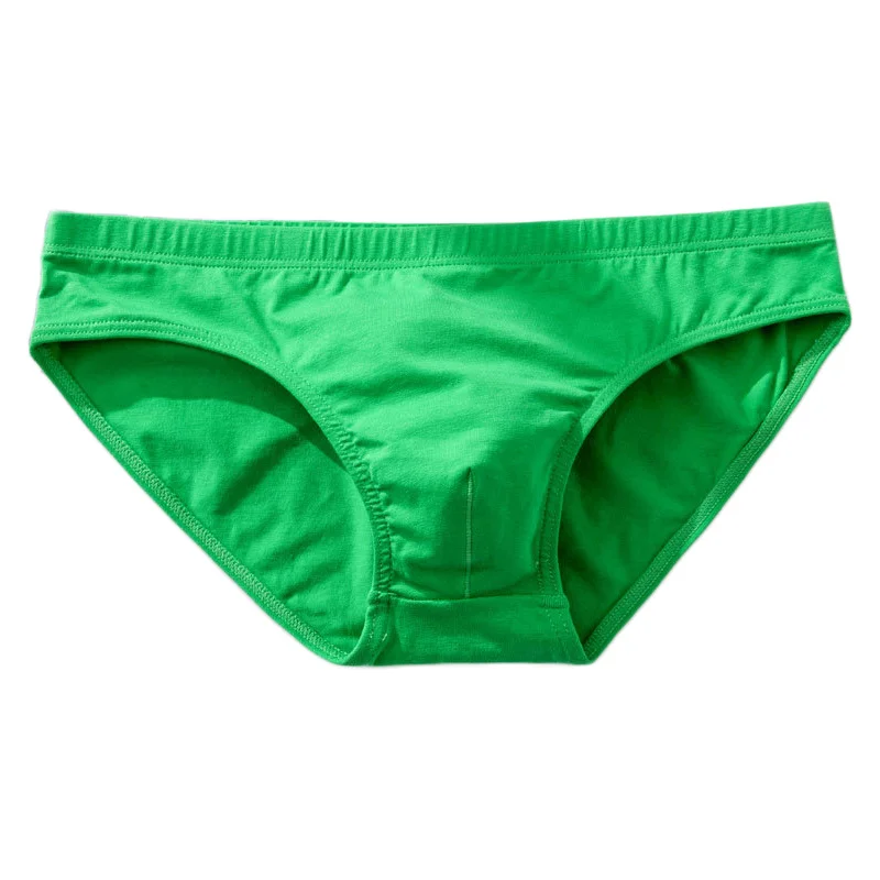 Men Underwear Briefs Cotton Low Waist One-piece Men's Breathable Sexy Underwpants Calzoncillos Para Hombre Jockstrap
