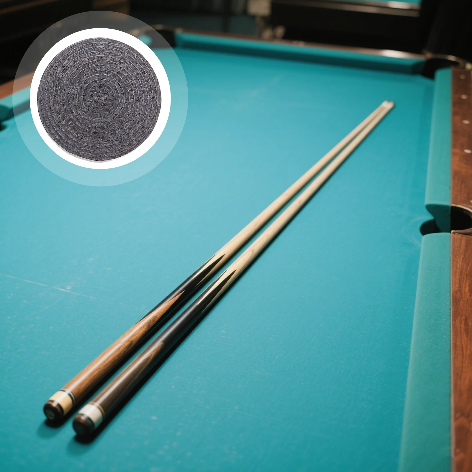 

5pcs Durable Pool Cue Replacement For Billiard Snooker Multi-Functional Wear Resistant Improved Accuracy Control Set