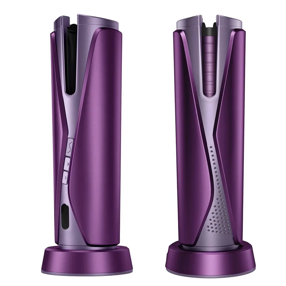 Portable USB Rechargeable Mini Hair Curler Cordless Automatic Hair Curler Automatic Curling Iron