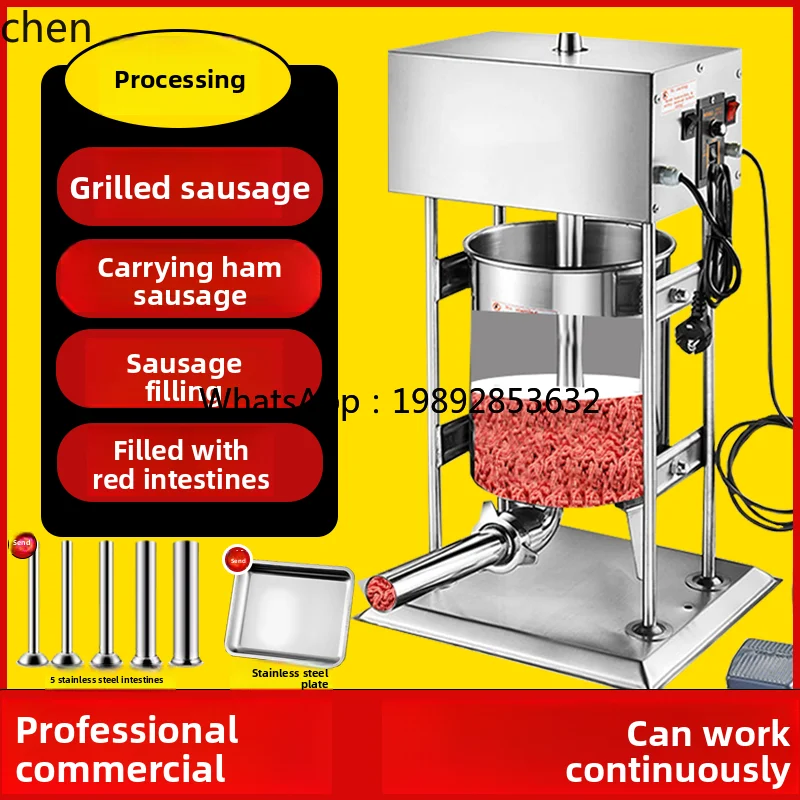 Commercial Enema Machine Automatic Grilled Sausage Meat Ham Sausage Processing Stainless Steel Tank