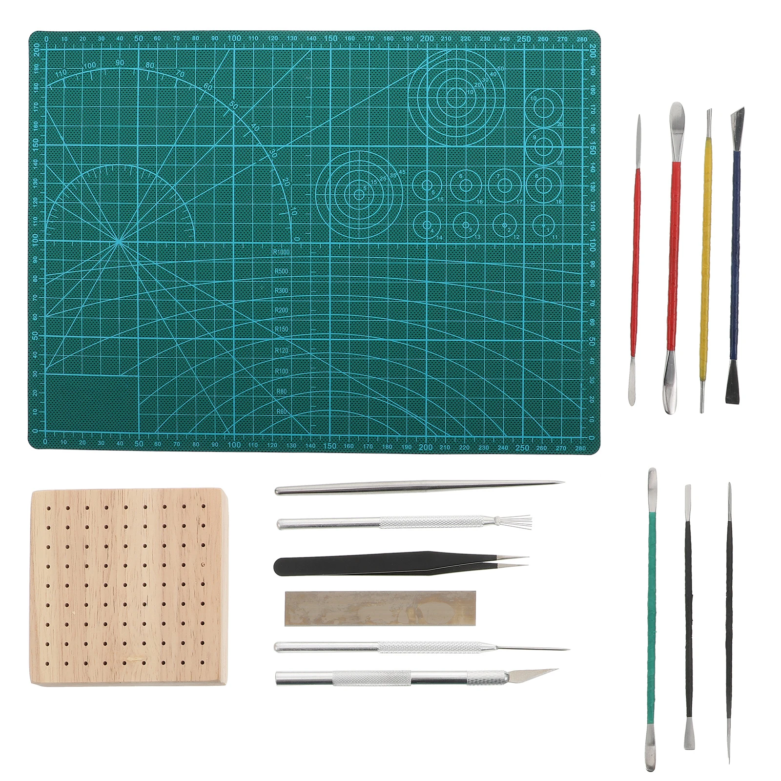 Carving Tool Kit Pottery Modeling Tools Durable Easy Use Sculpting Clay Smooth H Beginner Pottery Clay Sculpting Tool Set