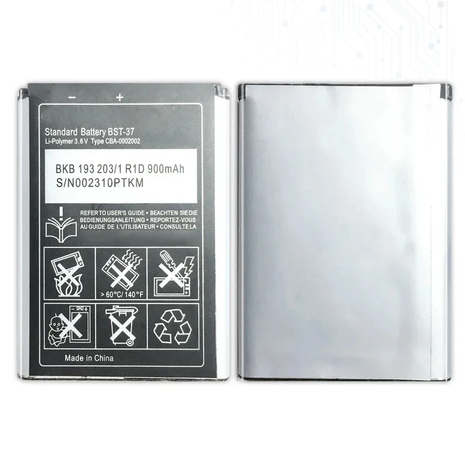 BST-37 Battery For Sony Ericsson K750 D750i W800i W810i K600 K610i K200i K220i W810C W700C W710C W550C J100i T280i V600