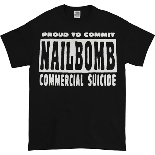 

Новая Черная футболка NAILBOMB