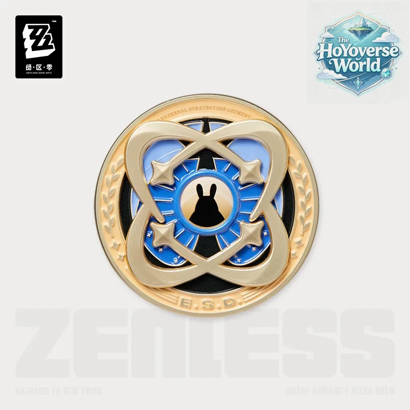 [Original] Zenless Zone Zero Faction Series Metal Badge Angels of Delusion Fridge Magnet Anime Cosplay Brooch MiHoYo Genuine ZZZ