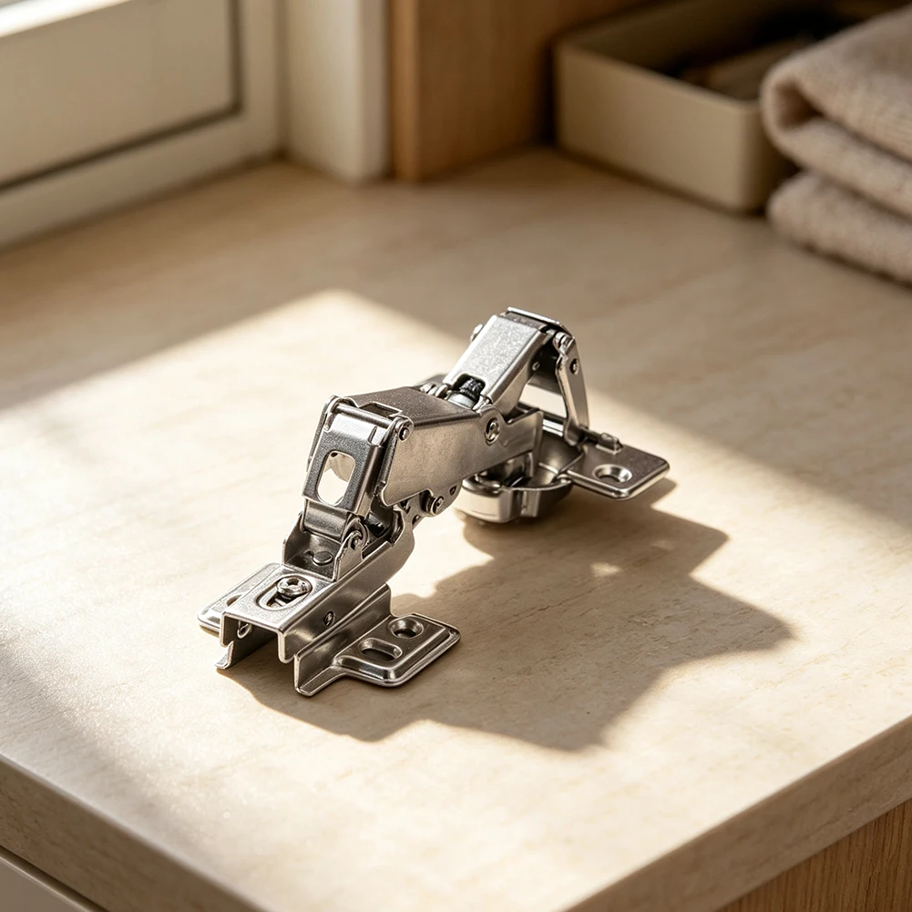 180 Degree Full-Extension For Soft-Close Hydraulic Cabinet Hinges for Heavy-Duty Use with 35mm Cup Bore Compatibility