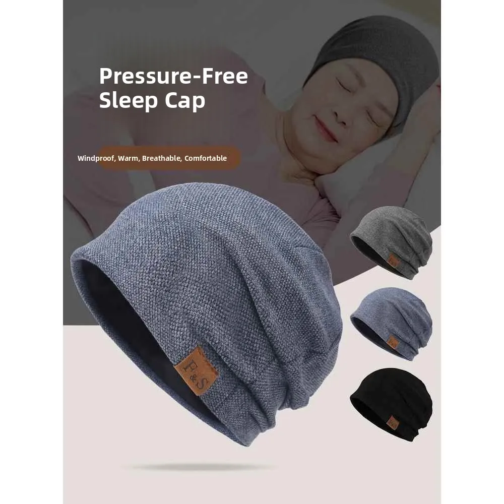 men's-knitted-woolen-sleep-cap-bareheaded-cap-spring-autumn-indoor-knitting-for-elderly-sleepwear-comfortable-breathable