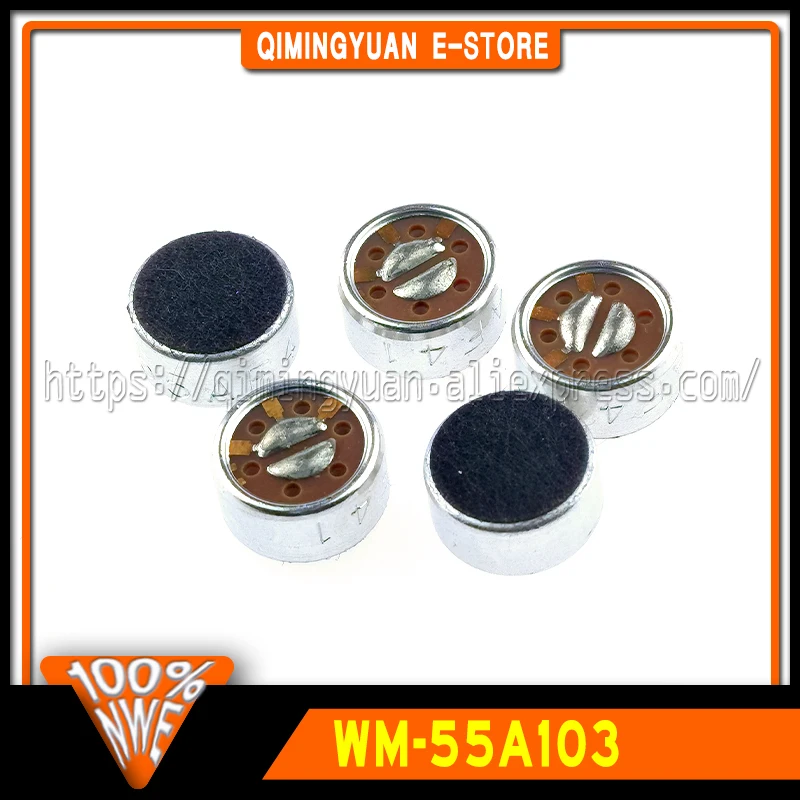 5~100PCS/LOT WM55A103 WM-55A103 9750 9.7*5.0MM MICROPHONE 100% NEW&ORIGINAL