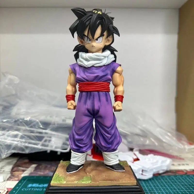 

21cm Dragon Ball Z Action Figure Z Fighters Standing Pose Son Gohan Gk Statue High Quality Anime Figurine Model Toys Gifts