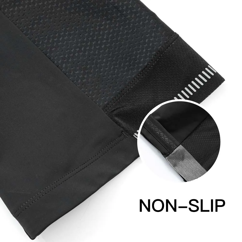 Santic Men's Cycling Bib Shorts Summer Breathable Quick Dry 5Hours Shockproof Padded MTB/Road Bike Riding Short Pants w/ Pockets - Image 4