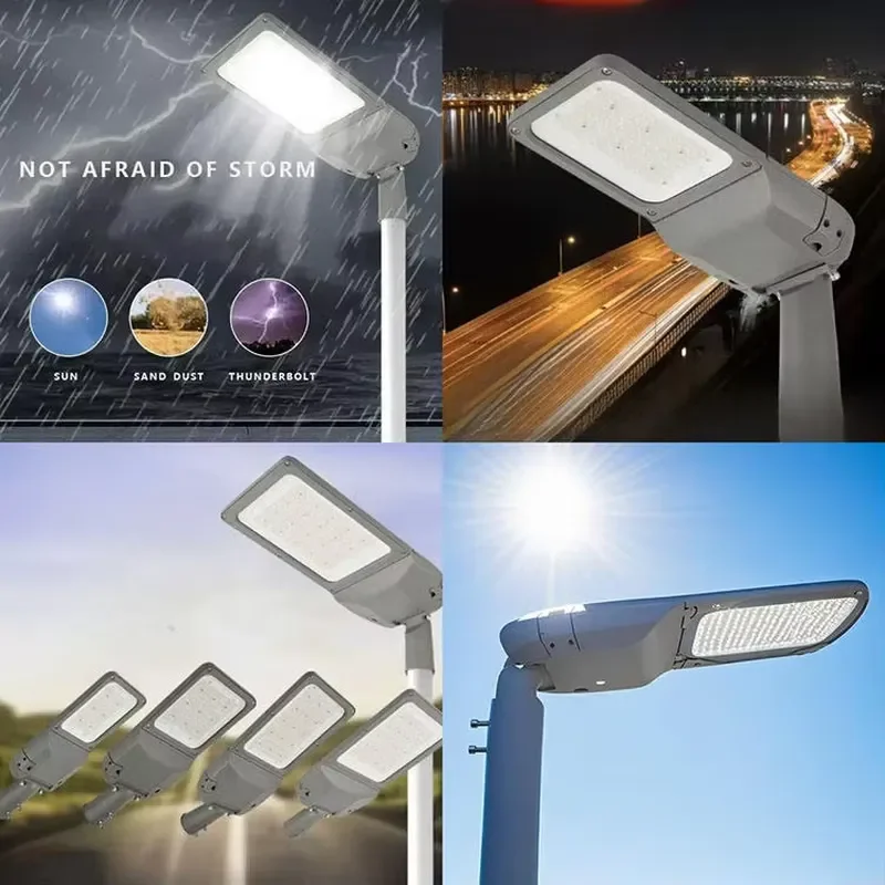 Professional IP65 Die-Cast Aluminum Street Lamp for Outdoor LED Main Road Lighting with AC Power Supply