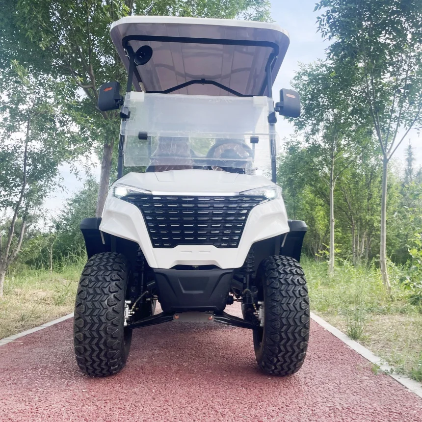 

Hot Sale Customized Golf Cart Latest Original Design 4 Seater Lithium Electric Golf Cart For Club Stable Quality Long Durability