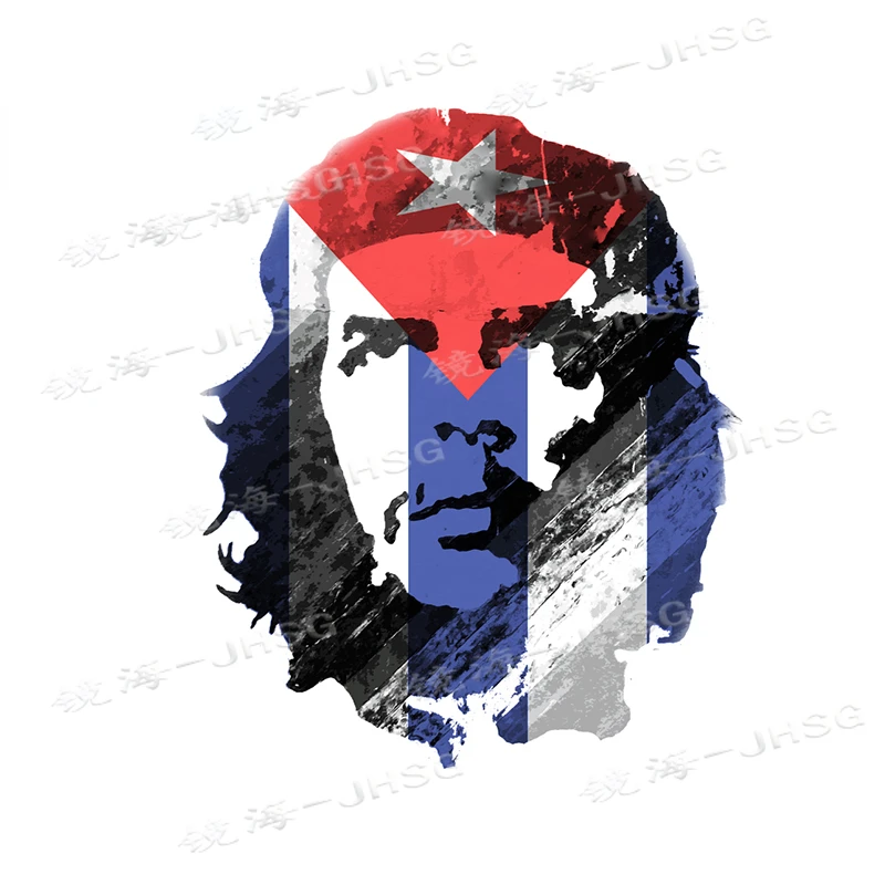 Jpct Che Guevara Car, Refrigerator, Laptop, Motorcycle Block Scratch Waterproof Sticker