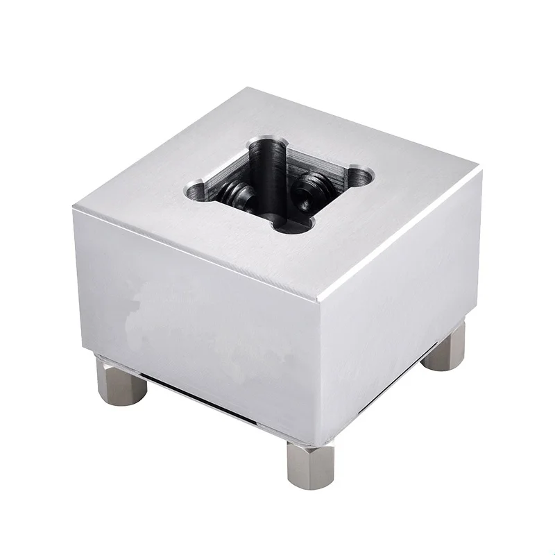 

Stainless Steel holder with centering plate B0005 S15 3R/EWORA tooling pallet
