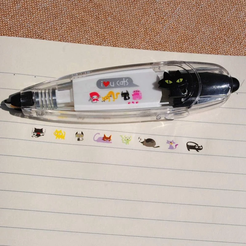 5Pcs Scrapbooking Correction Tape Correction Pen Tape DIY Decorative Correction Tape For Diary Notebook Decoration Easy To Use