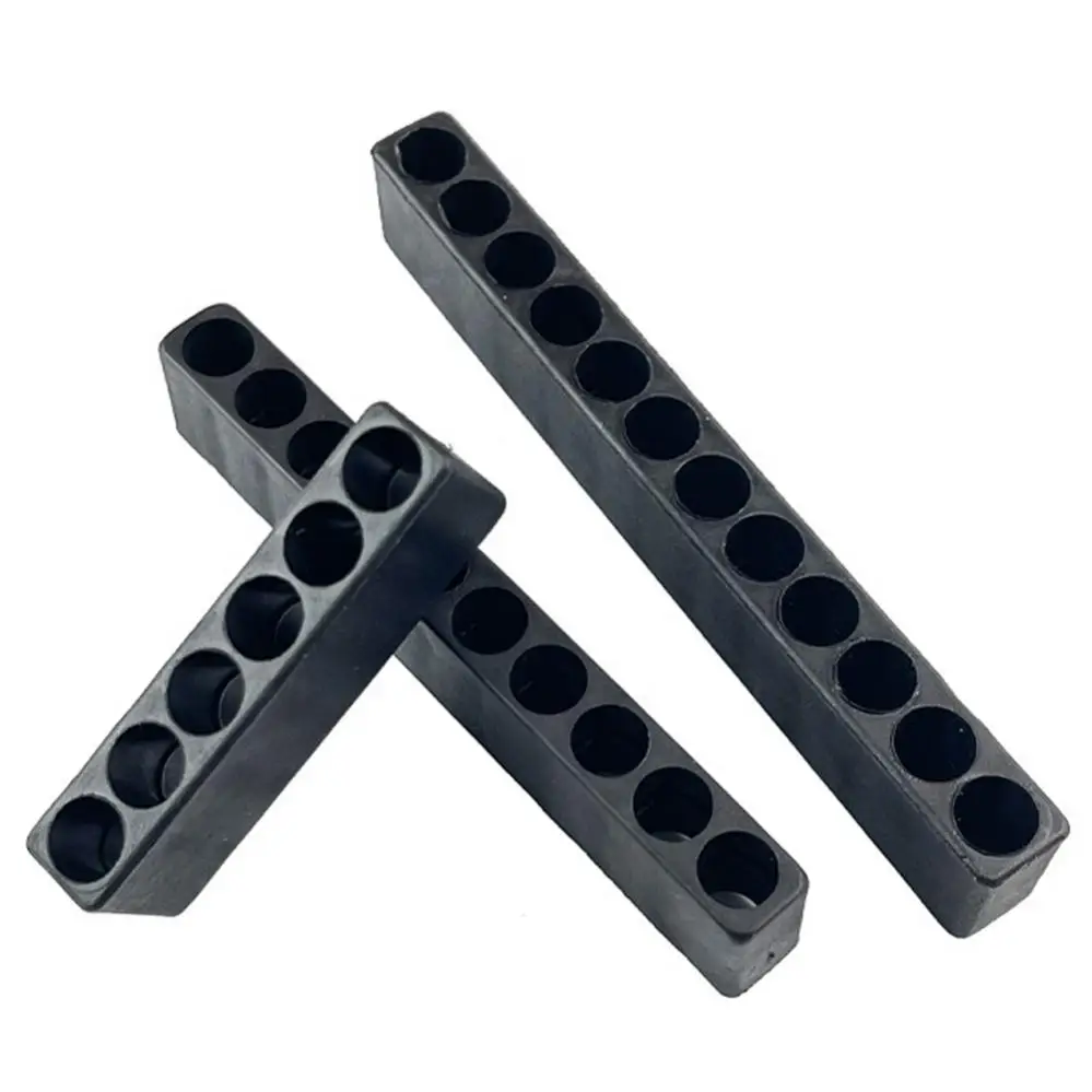 6/10/11/12 Holes Drill Bit Storage Case Screwdriver Head Holder Hex Shank Screwdriver Bit Holder for 6.35mm/ 1/4\