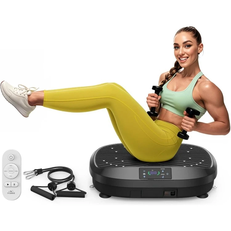 

Vibration Plate Exercise Machine, 120 Adjustable Speed High Intensity Vibration for Muscle Toning Weight Loss Lymphatic