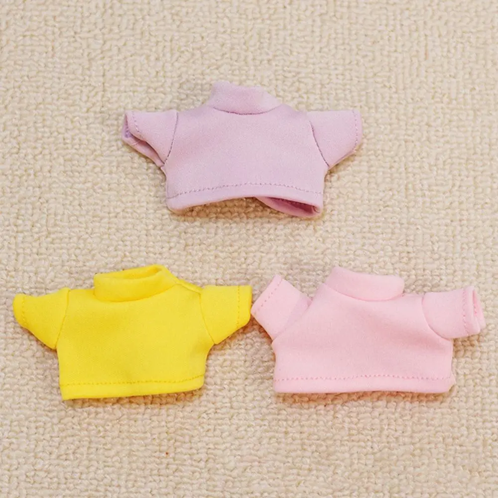 New 15cm Headmaster Dog T-shirt Cute Accessories Cotton Doll Doll Accessories 10cm Rose Pendant Knitted Shirt Dolls