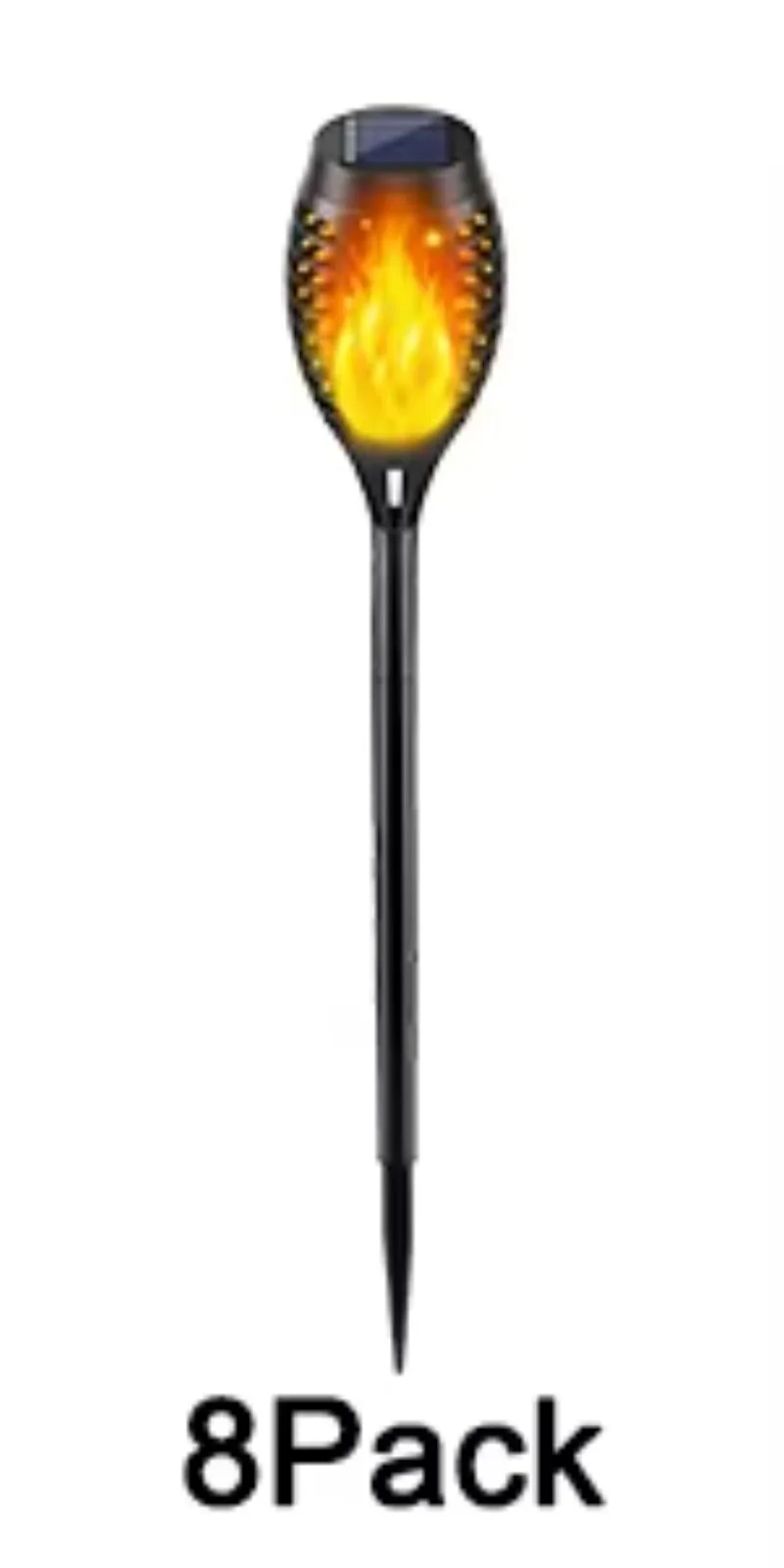 12 LED Solar Flame Torch Light  Waterproof Garden Decoration Yard Patio Floor Lamp Flickering Light Outdoor Solar Lights