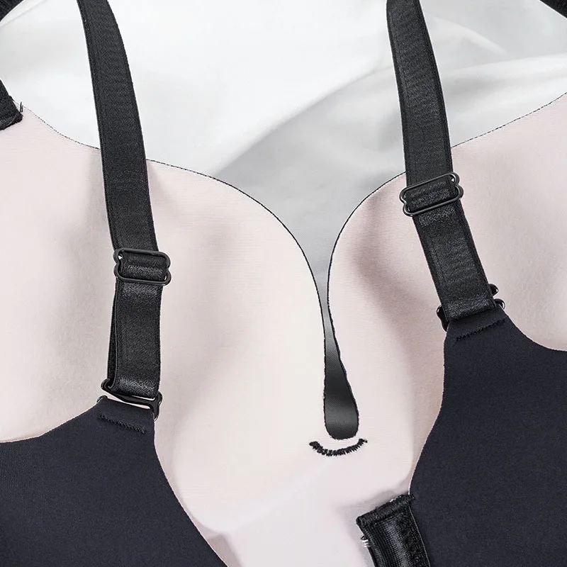 Sexy Push Up Seamless Bra Women Wireless Letter Pattern Lingerie Female  Fashion 3/4 Cup Bra Seamless Underwear Intimates