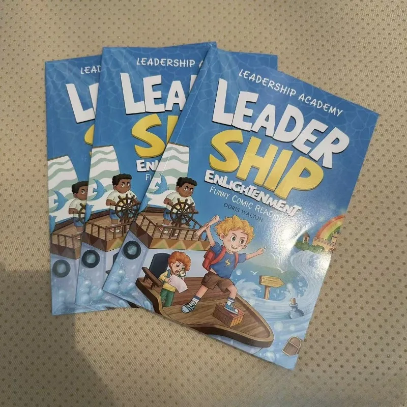 2-BookSet Raise Children Street‑Smart + Leadership EnlightenmentComic Books ChildrenEnglish Parent‑child EducationalReadingBooks