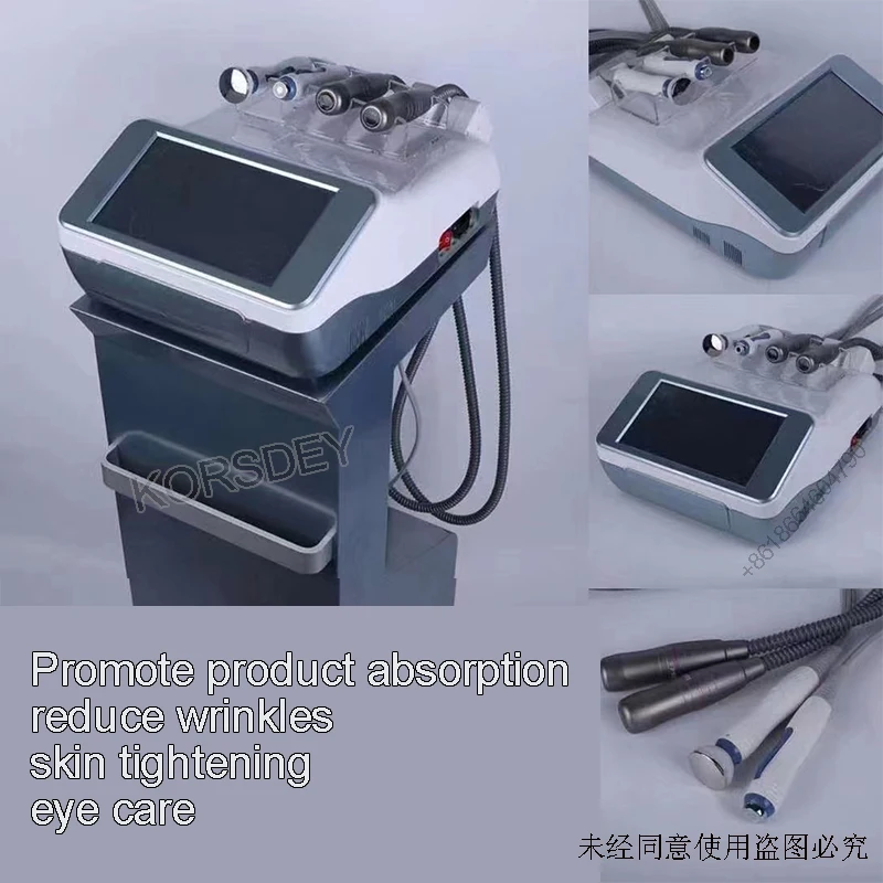 Factory Sale 4 in 1 EMS Facial Ultrasound Lonic Radio-Frequency Home Use RF Beauty Instrument For Face Eye Body Skin Lift