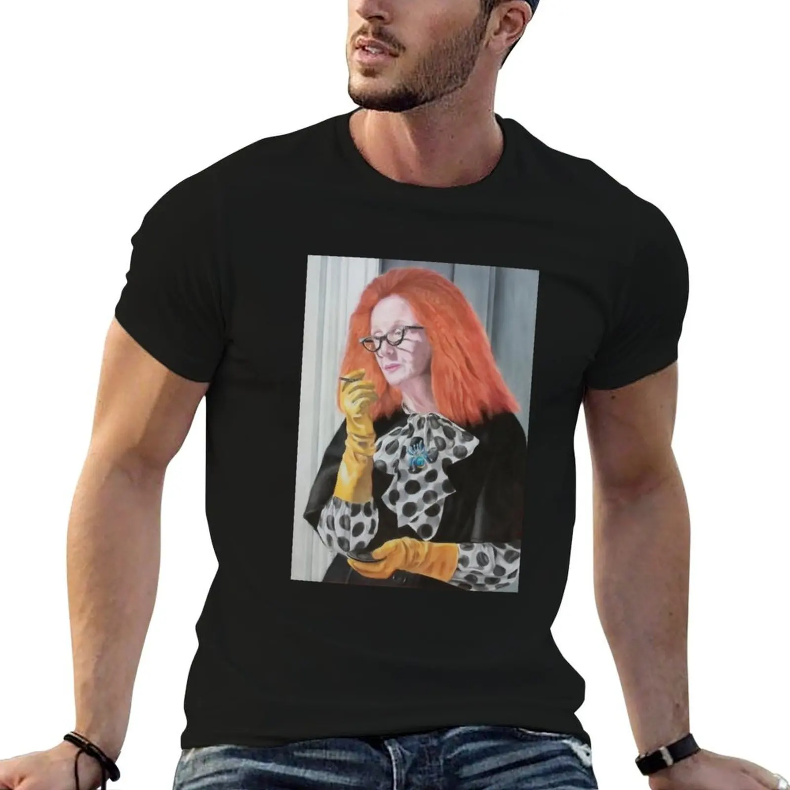 Myrtle Snow T-Shirt Vintage Style Printed Top