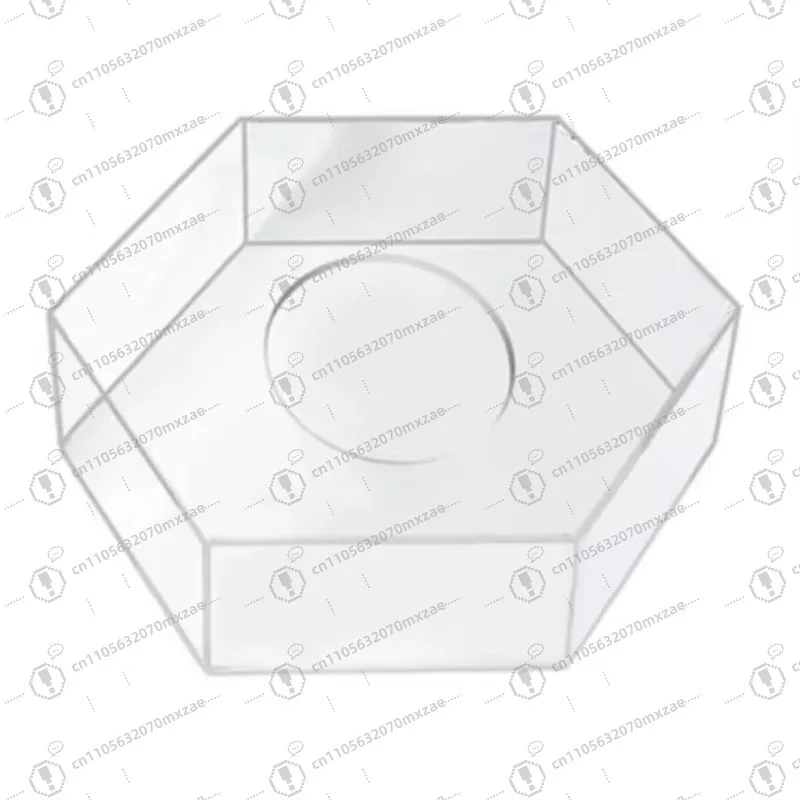 Wedding/Party/Birthday Universal, Transparent Acrylic Cake Holder, Fillable Splitter, Round Display Holder Decoration