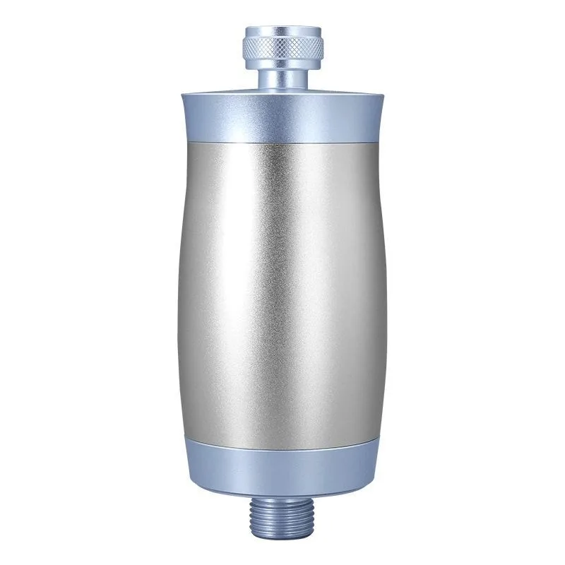 Bath water quality filter, multi-layer filter element before household bath, bath softening
