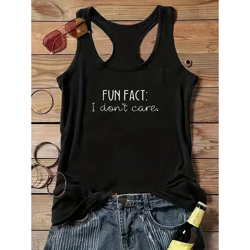 Women'S  Sleeveless Crew Neck Top with 