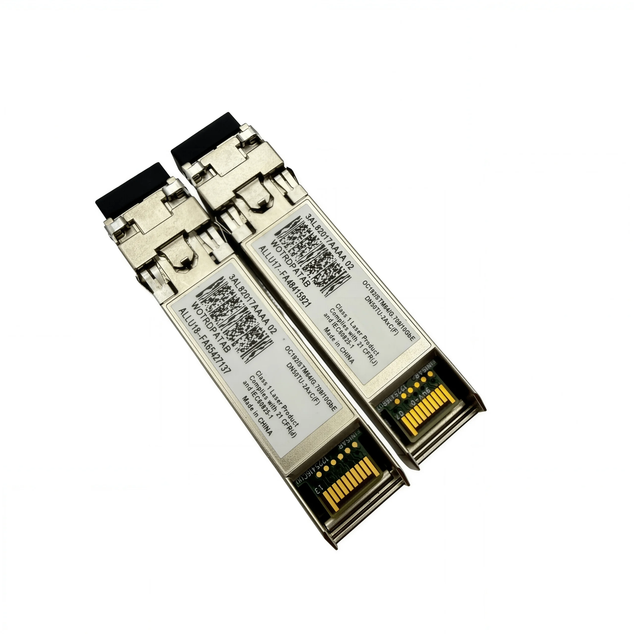 For Nokia 3AL82017AAAA SFP+ Optical Transceiver OC192 STM64 10G 1550nm LC Single Mode Module Network Switch Telecom