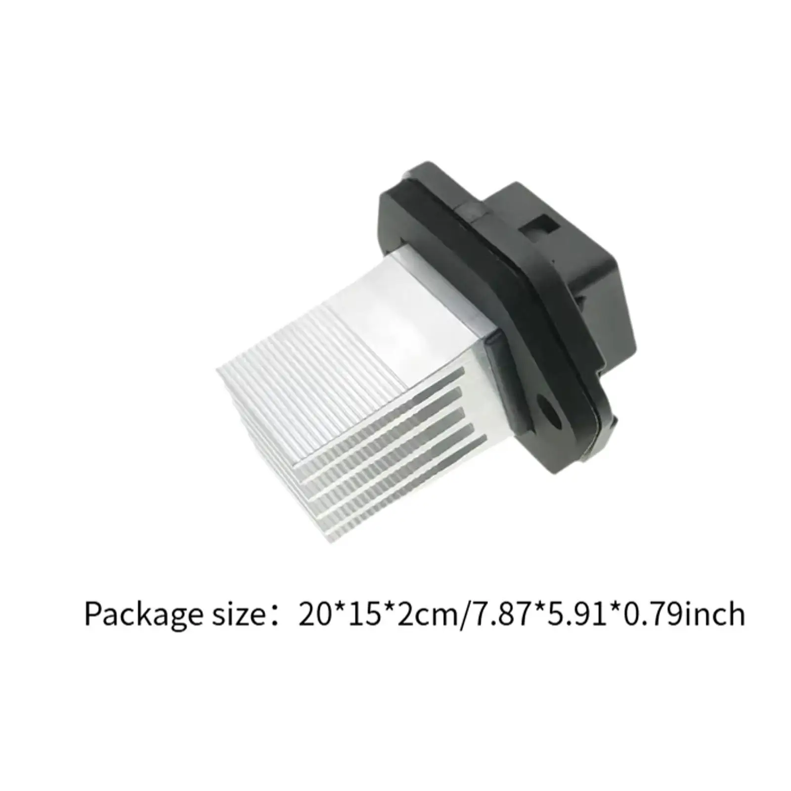 

Car Blower Motor Resistor Replacement Black Plastic Metal for Kia Rondo Hyundai Tucson HVAC Fan Heater Speed Control