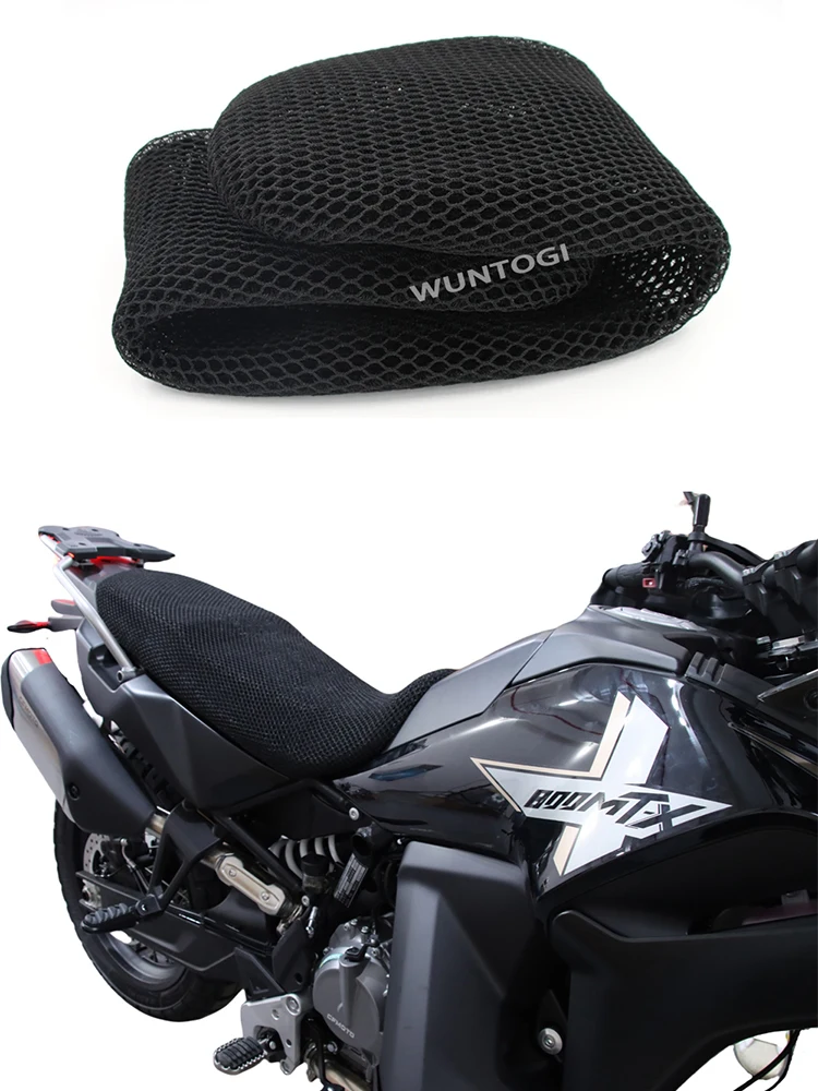 2024-2025 For 800MT-X Nylon Non Slip 3D Airflow Seat Covers 800MTX MT800X Airflow Honeycomb Mesh Insulated Protect Cushion