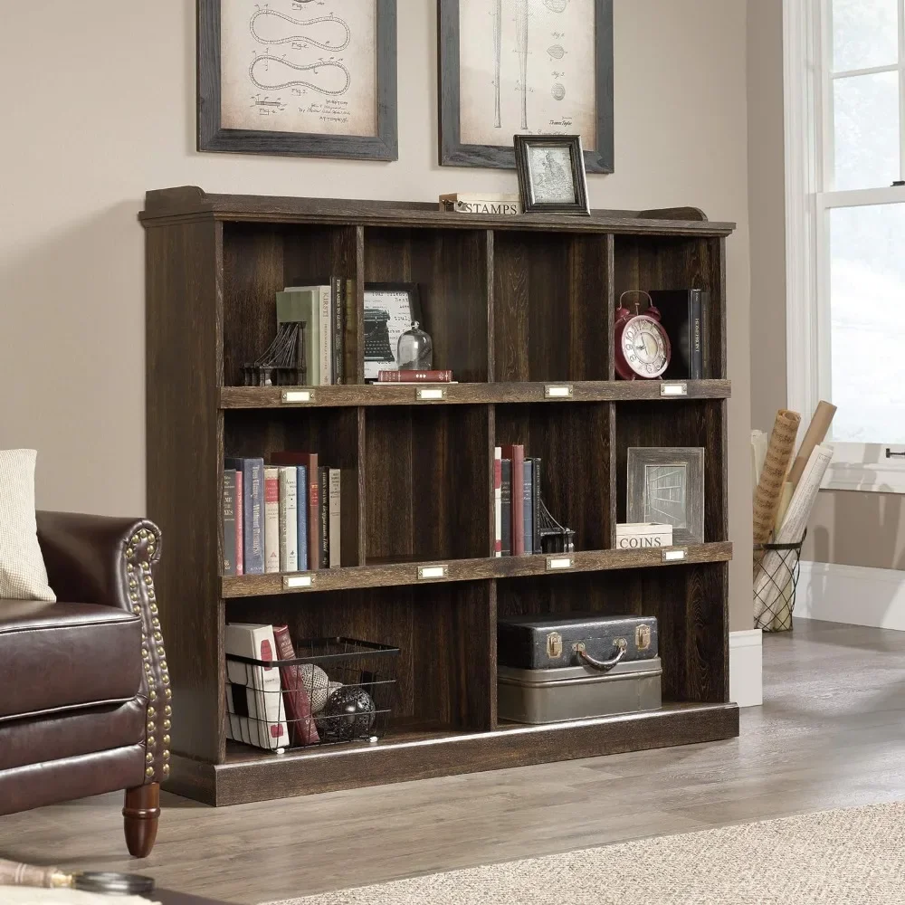 Sauder Barrister Lane Bookcase/ Book Shelf, Iron Oak finish