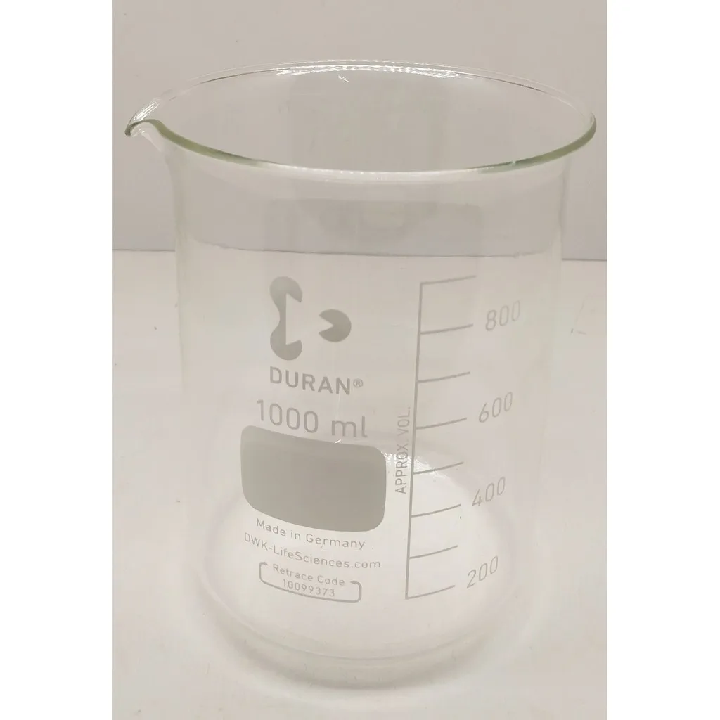 Low Type Beaker 1000ml High Temperature Resistance