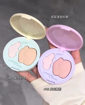 小奧丁妮系列小狗高光自然立體腮紅單碟珠光霧面提亮膚色 10 最佳銷售 小奧丁 - №3