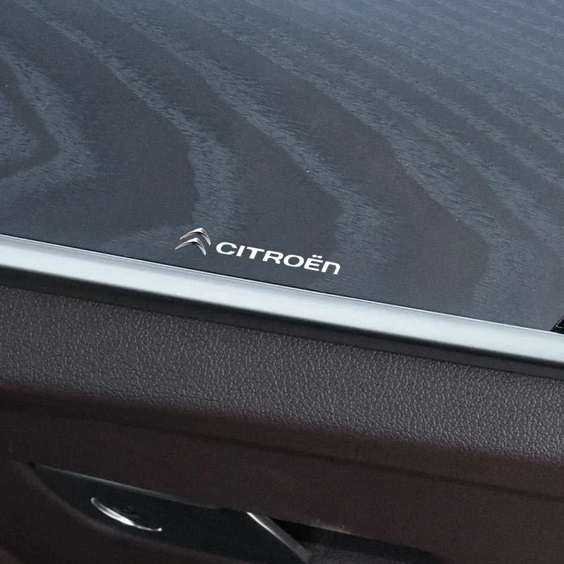 سيارة الداخلية ملصقات عشوائية عجلة توجيه سيارة الشارات تصفيف السيارة لسيتروين C1 C2 C3 C4 C5 C6 C8 C4L DS3 DS4 DS6 اكسسوارات