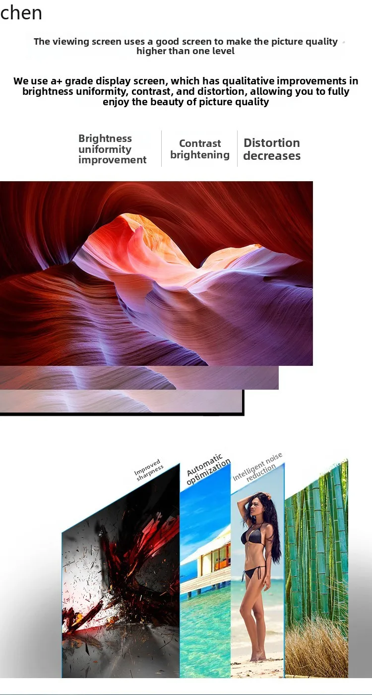 LXC LCD TV large home high definition wifi network intelligent wall mount