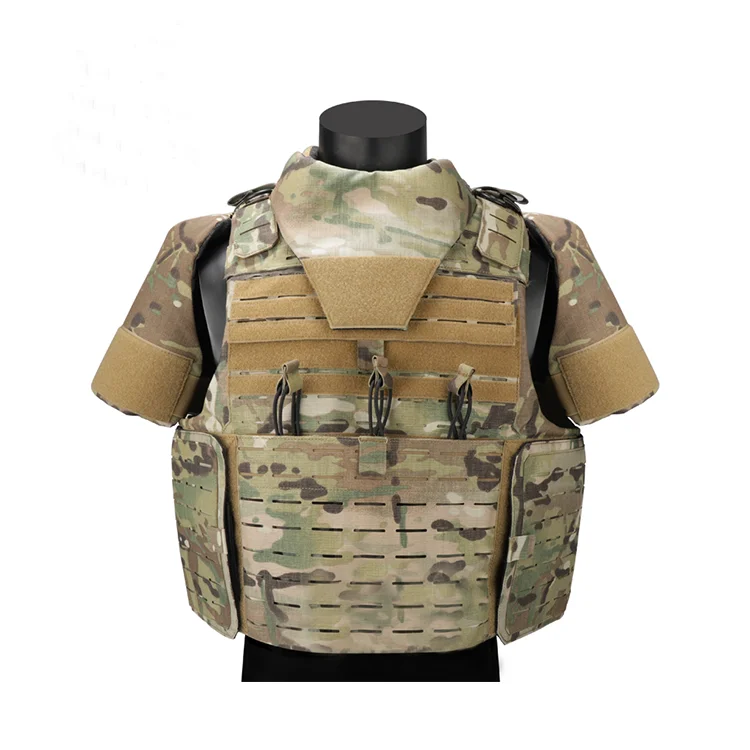 

Outdoor Camo Style Waterproof 1000D Nylon Full Body Protect Plate Carrier MOLLE Hunting Pouch Tactical Vest