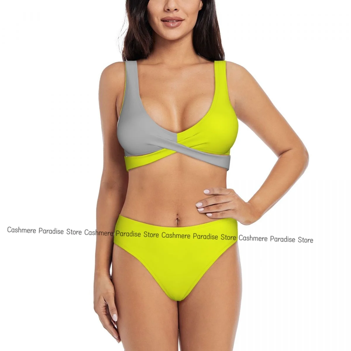 The Push-Up Bikini Women Sexy Separate Swimsuit Bright Vibrant Colors Two-piece Beachwear