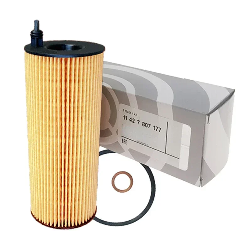 Car Oil Filter Kit 11427807177 For BMW E81 E87 E90 E91 Touring E60 E70 E83 E84 116d 318d 320d 520d X1 X3 X5M X6 N47 M47 Engine