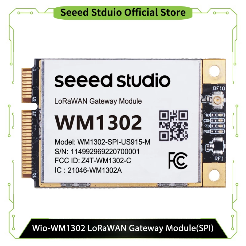 

Wio-WM1302 Модуль шлюза LoRaWAN (SPI) — US915 — M