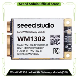 Wio-WM1302 LoRaWAN Gateway Module (SPI) - US915 - M, LoRa 915 Mhz 902-928MHz