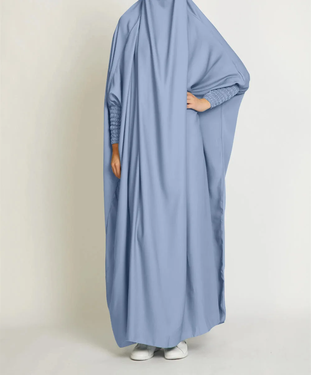 

2026 Eid Prayer Garment Ramadan Muslim Dress Women Abaya Khimar Jilbab Kebaya Kaftan Robe Hijab Dresses Dubai Islamic Clothing