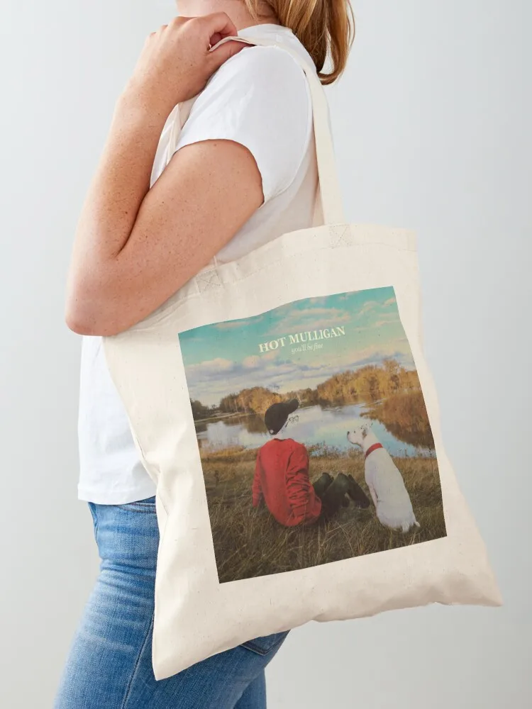 

Hot Mulligan - You'll Be Fine Album Tote Bag shopping cart bags tote bags men shopping bags foldable sac pour femme