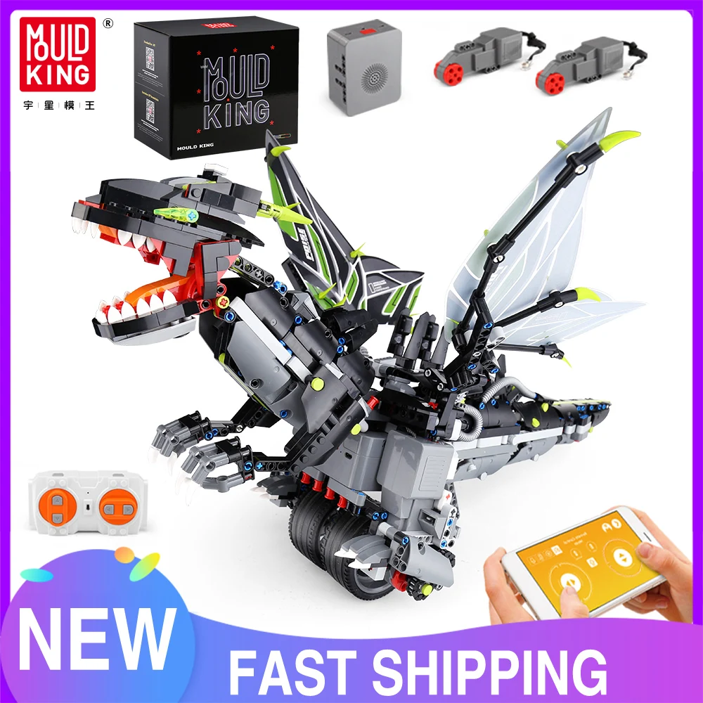 Mould King 13029 Technical Building Block The APP& Remote Control Counter Balance Poise Model Assembly Toys Brick Kids Gift