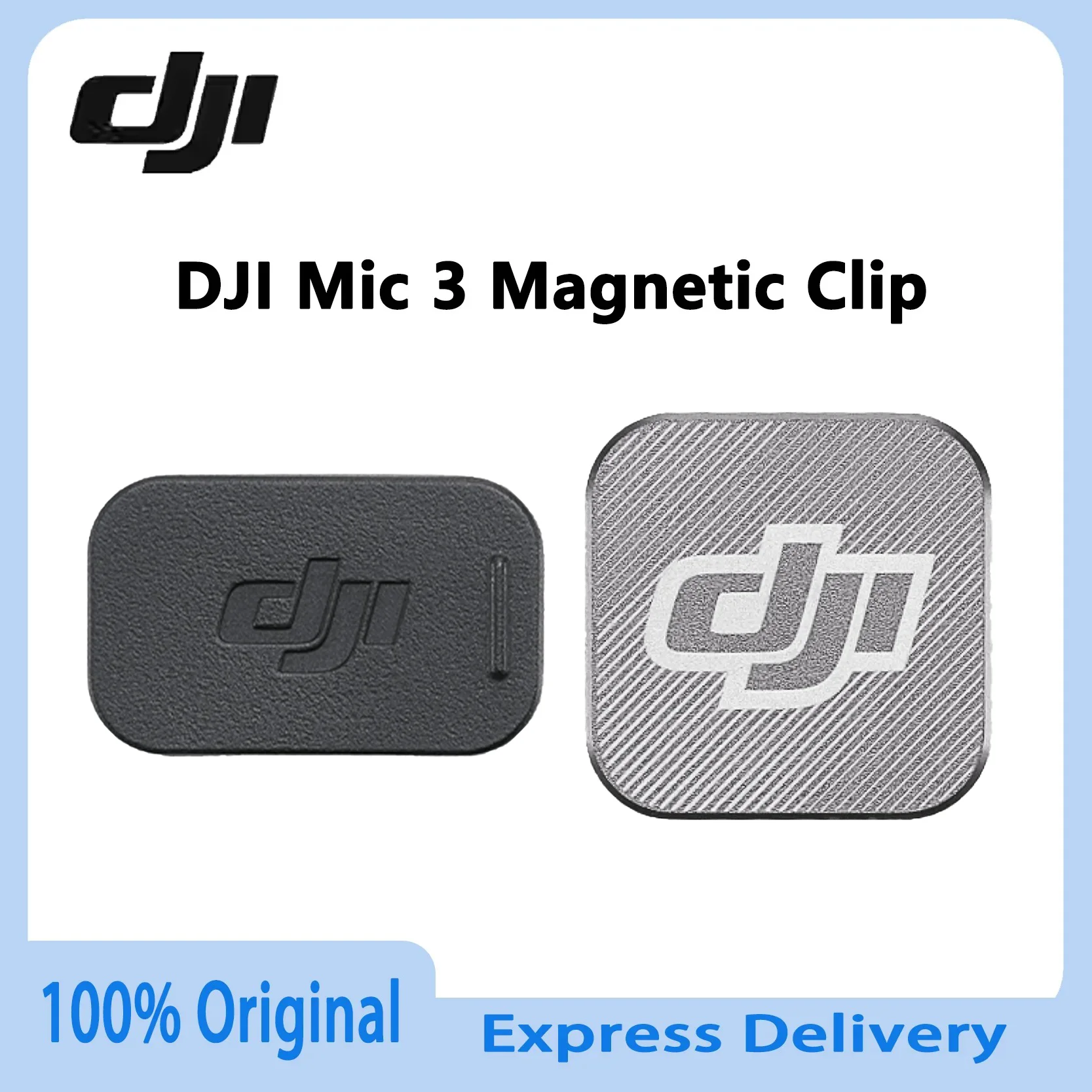 

Оригинальный магнитный клип DJI Mic 3 с мощным магнитом и стабильным креплением для профессиональной аудиозаписи и видеоблогов