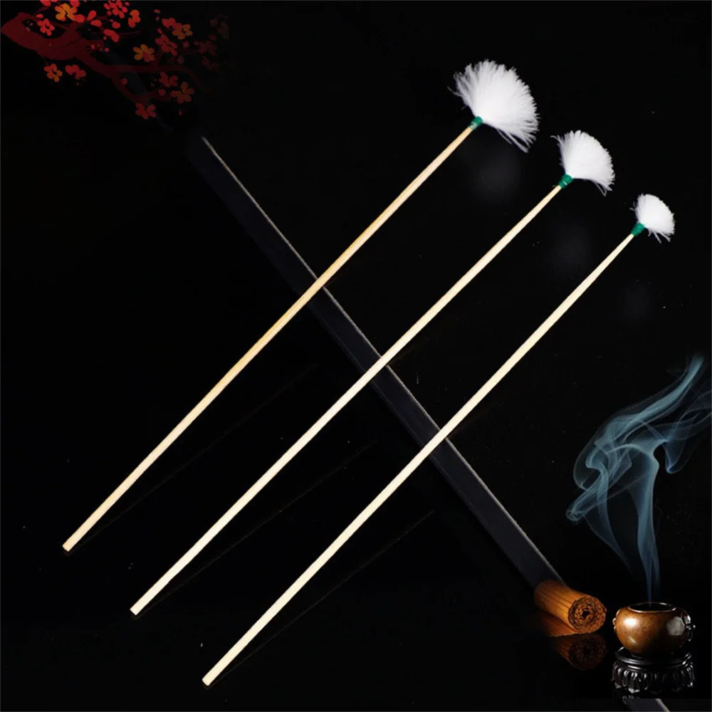 10PCS Goose Feather Earpick Wax Remover Curette Adult Bamboo Handle Ear Dig Tools Spoon Cleaner Stick Health Care
