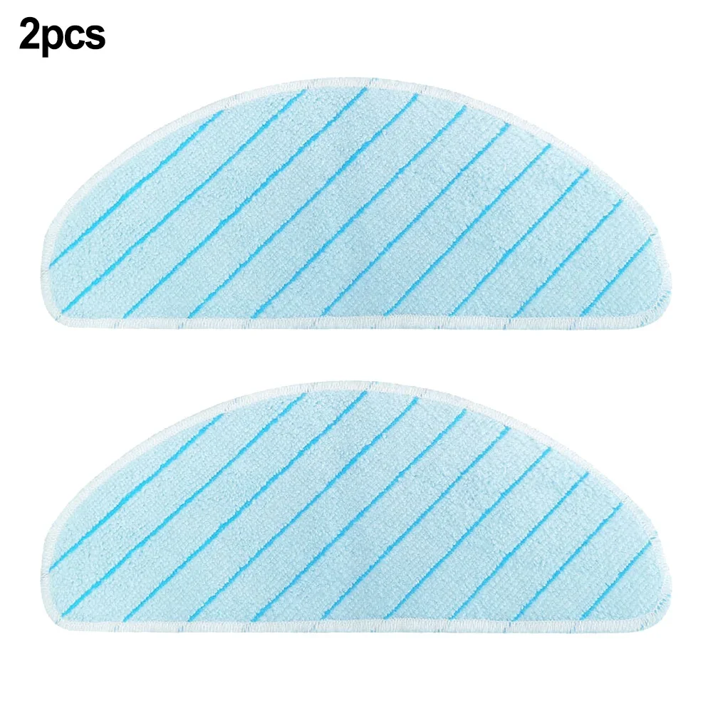 Microfiber Mop Pads Replacement Washable Reusable Cleaning Wipes For Yeedi For Vac 2 Pro Robot Vacuum Cleaner Accessories