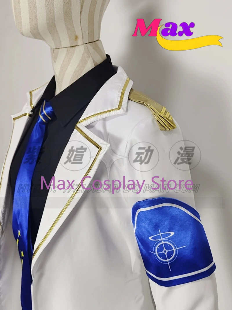 Max Schale werkkleding Cosplay Kostuum Anime Vrouwen Mannen Kleding Volledige Outfit Aangepast formaat